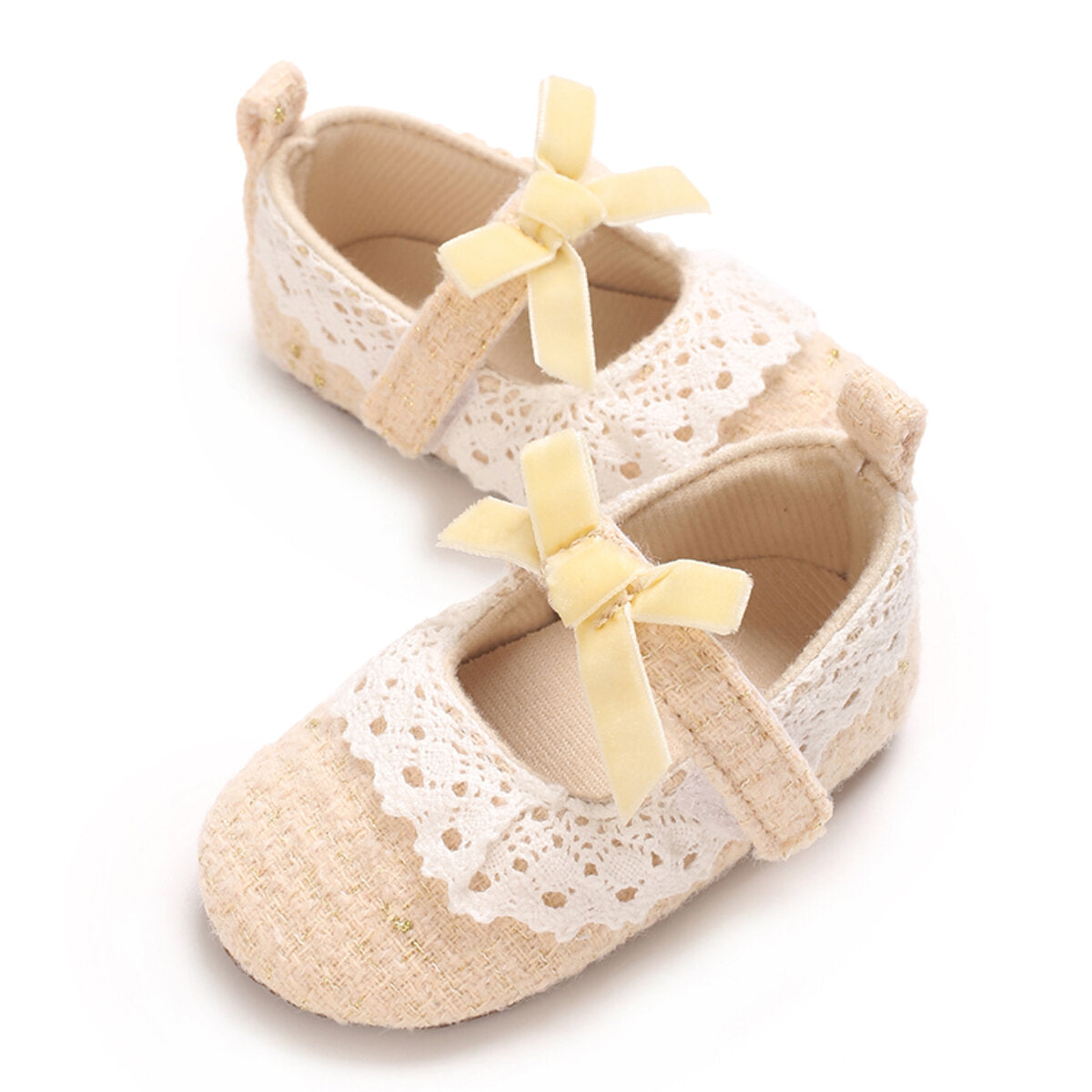 Baby soft sole princess shoes