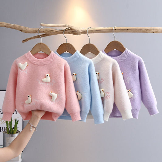 girls autumn and winter pullover sweater