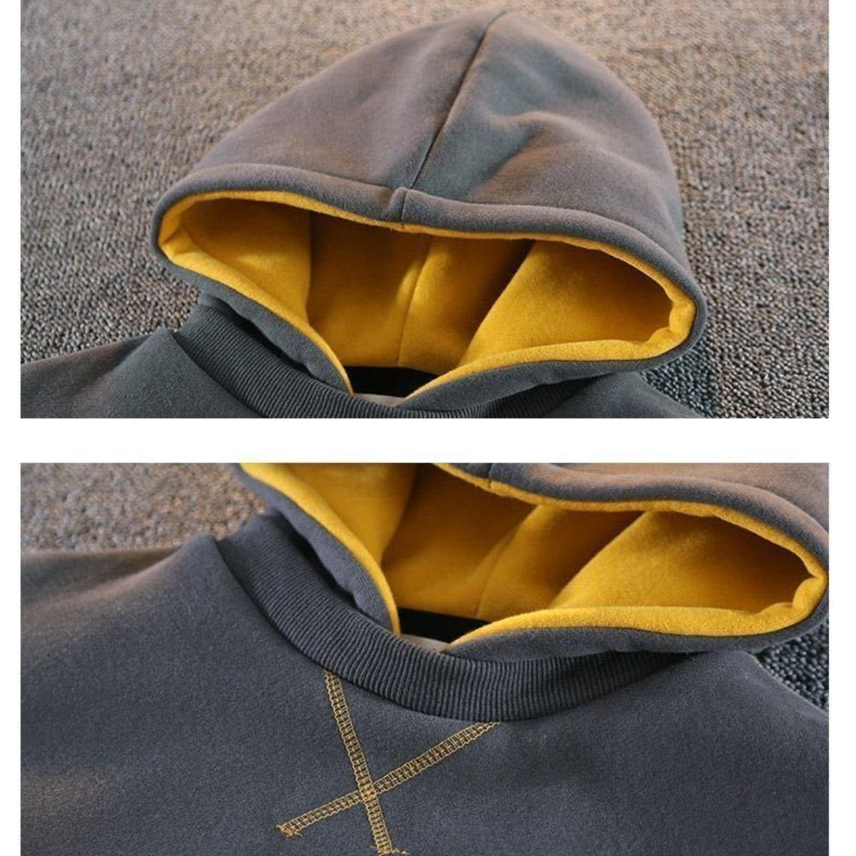 New autumn and winter boys' fleece sweatshirt