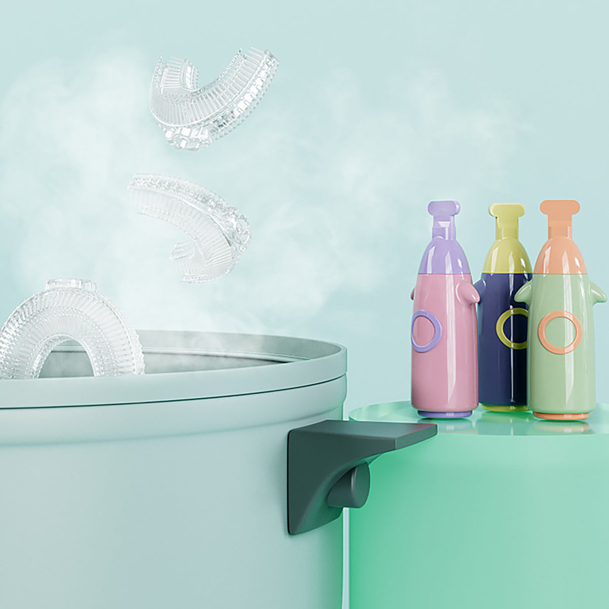 Silicone U-Shaped Toothbrush