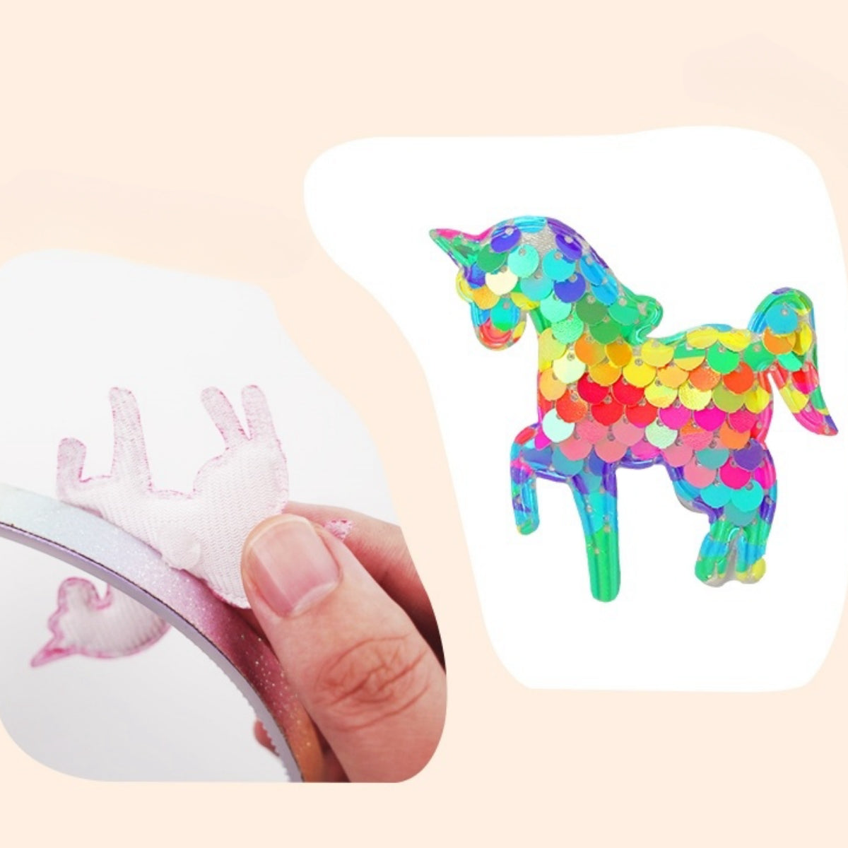 DIY Hair Accessory Unicorn