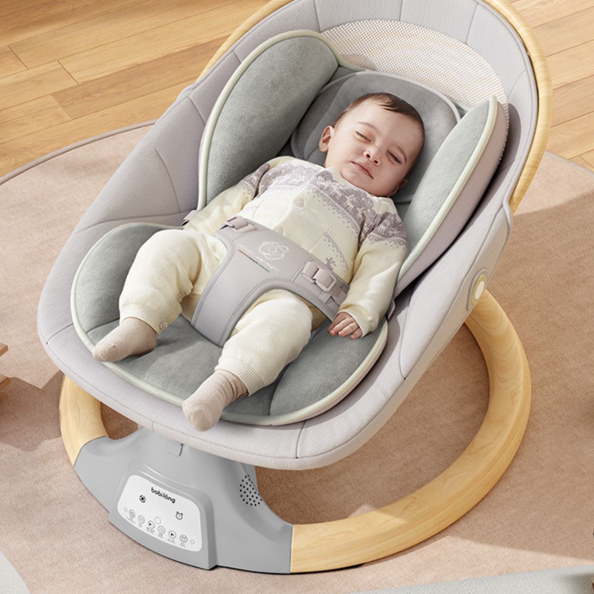 Electric Baby Rocker – Soothing Swing Chair for Infants