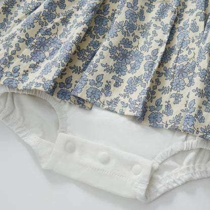 0-18 Months Cotton Lace Polka Dress