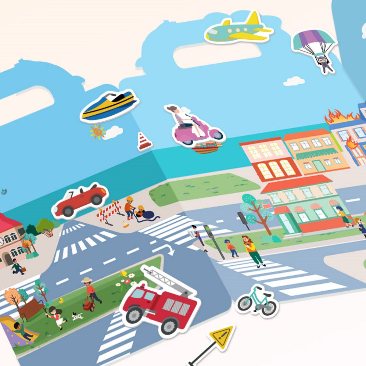 Jelly Stickers & Quiet Book