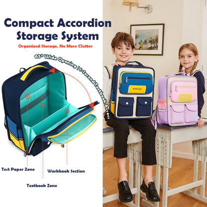 Back-Protection Large-Capacity Student Backpack