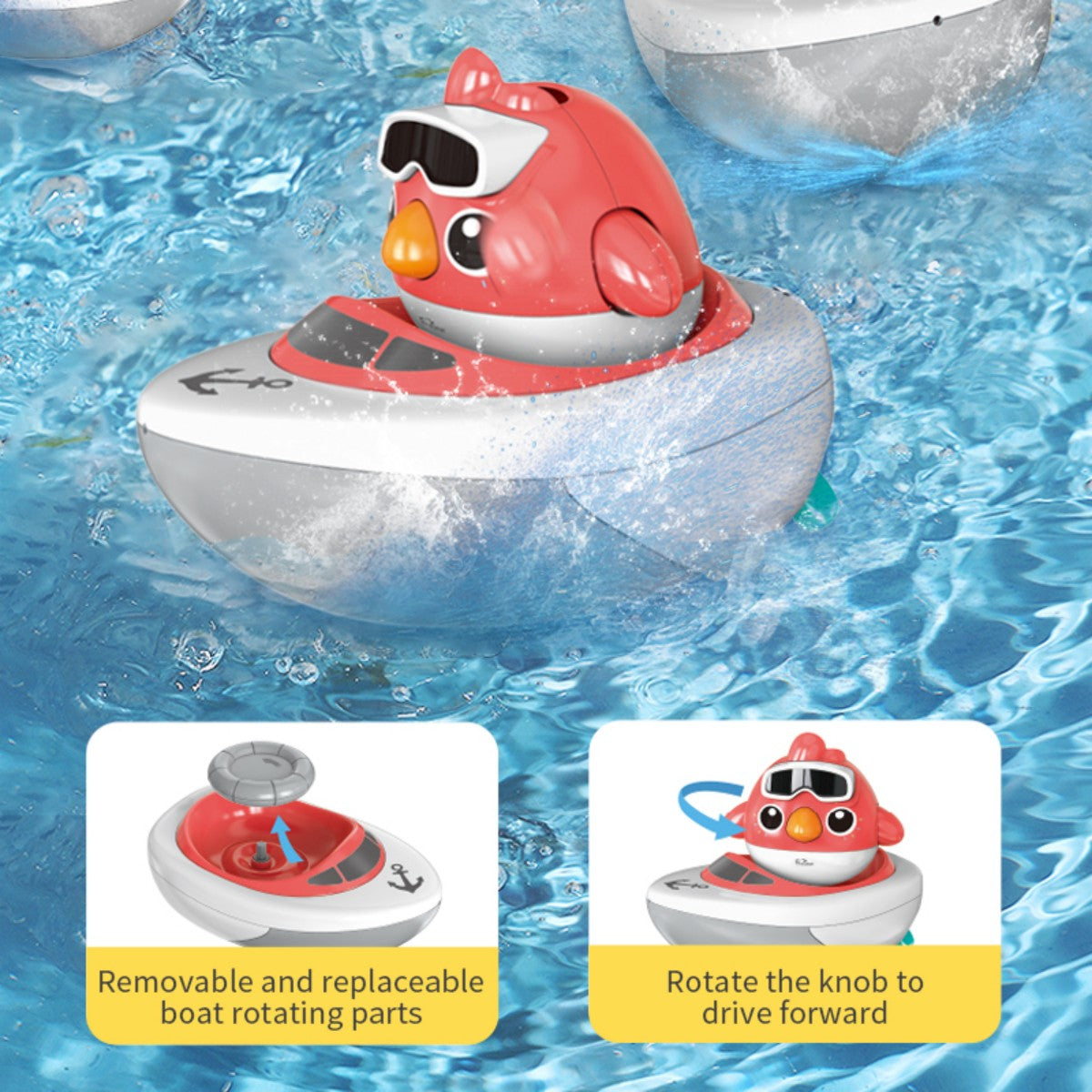 Elephant Basketball Baby Bath Toy