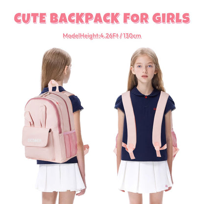 4PCS School Backpack with Lunch Bag and Pencil Case
