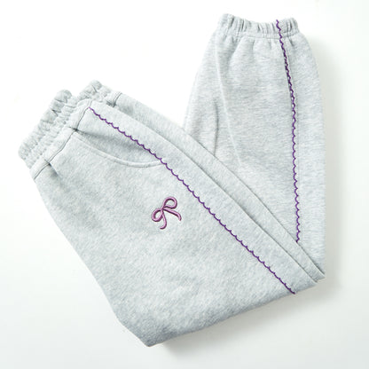 4-9 Years Ruffled Cuffed Sweatpants