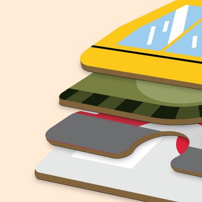 Puzzle Board Game Magnetic Box