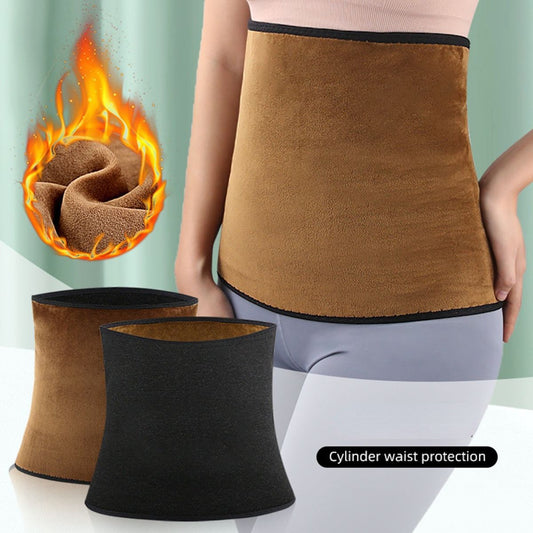 Warm and breathable waist belt