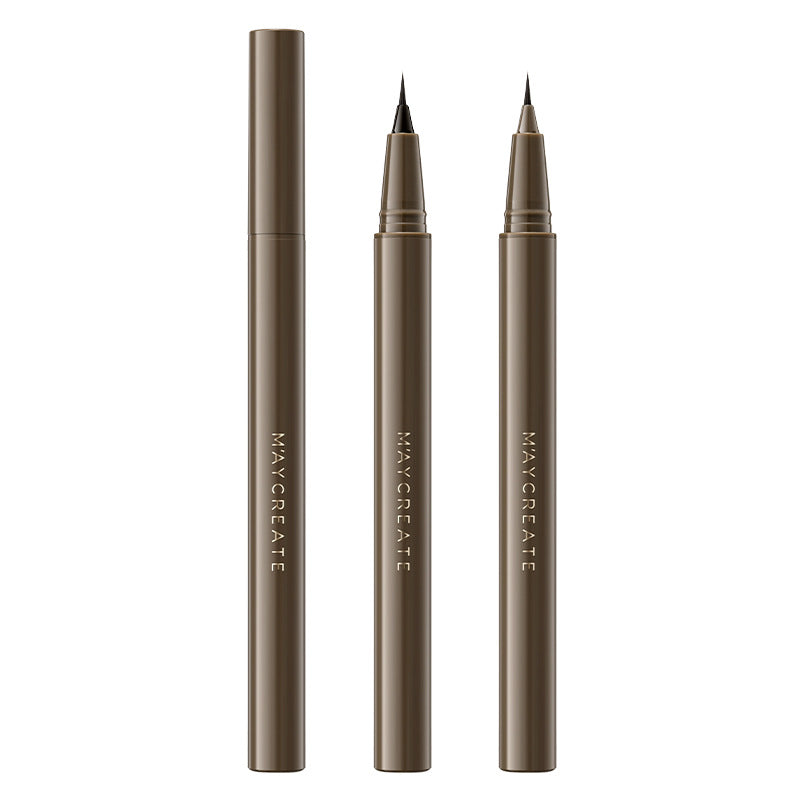 Ultra-fine eyeliner, waterproof and smudge-proof eyeliner that goes all the way down to the lower eyelid