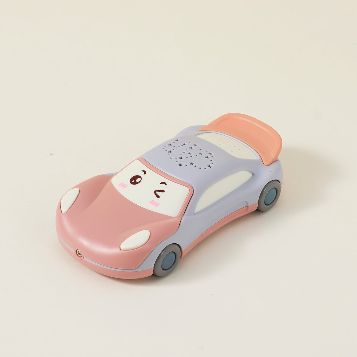 Baby chewable cartoon car music toy mobile phone