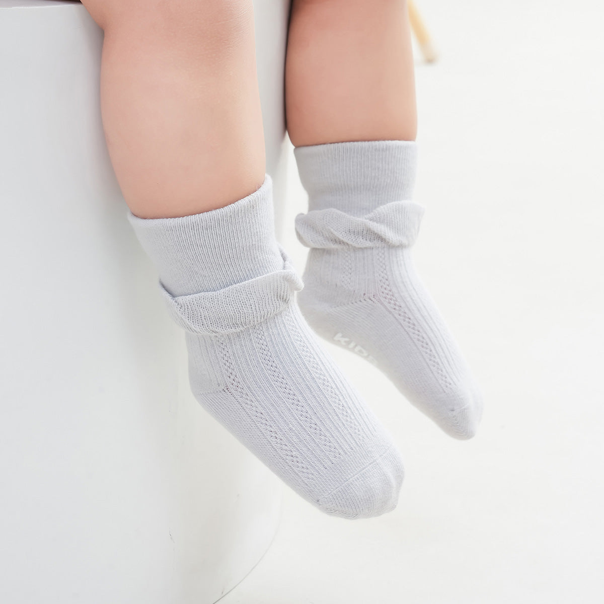 Baby cuffed princess anti-slip socks