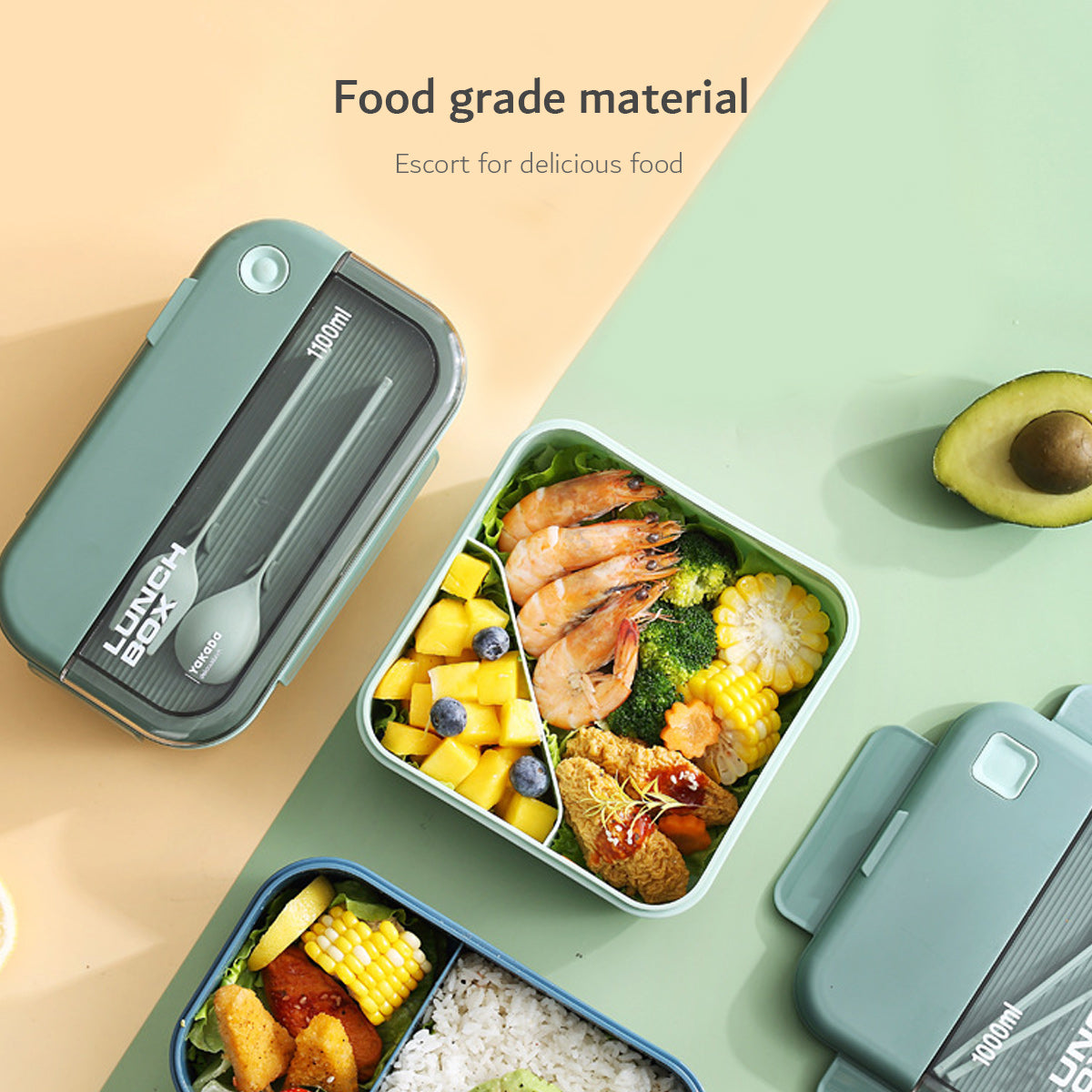 Portable Student Lunch Box Picnic Bento Box