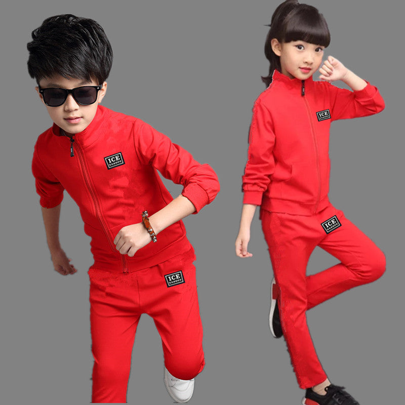 Daily casual sports suit two-piece student suit