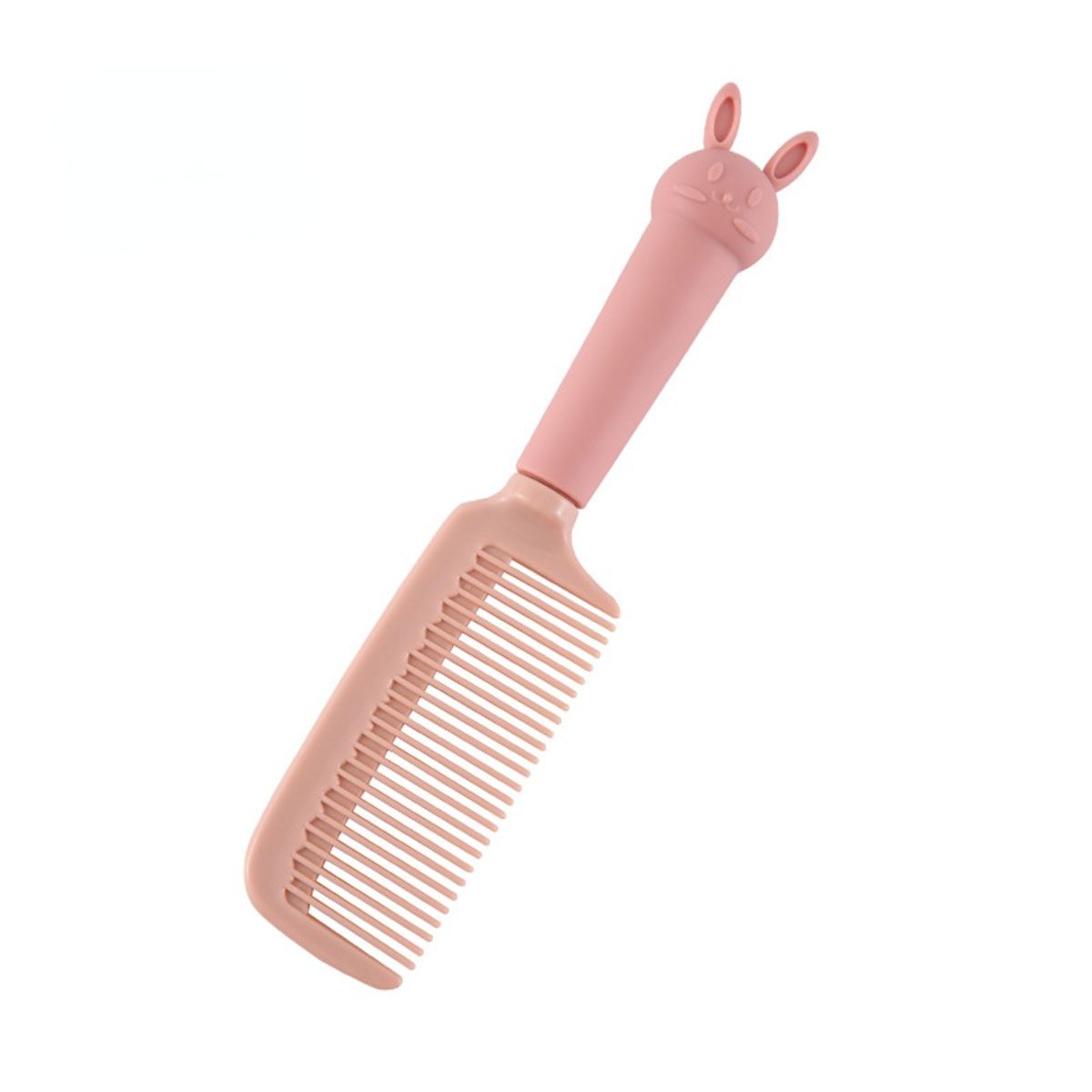 Cartoon cute girl plastic soft cute rabbit household anti-static student curly hair comb long hair massage comb