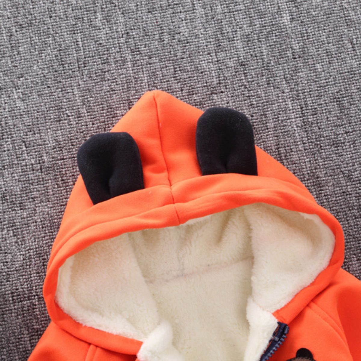 Boys&#39; cotton hooded jacket