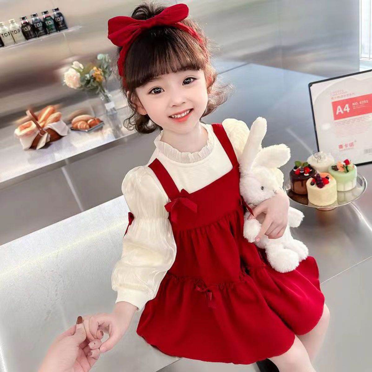 New autumn girls princess dress