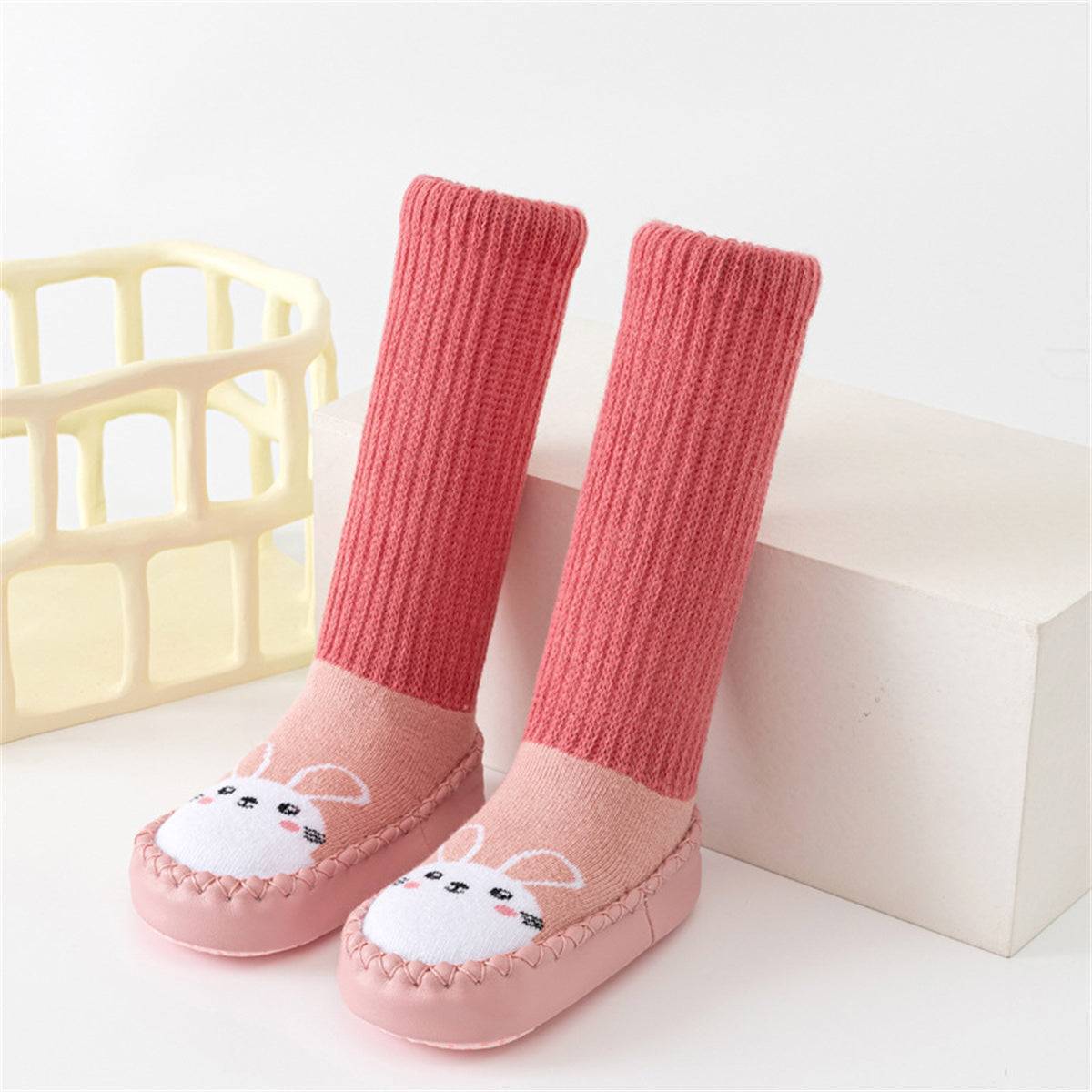 Children's cartoon pattern anti-slip socks