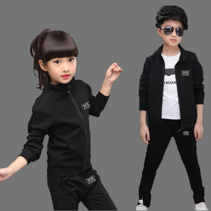 Daily casual sports suit two-piece student suit