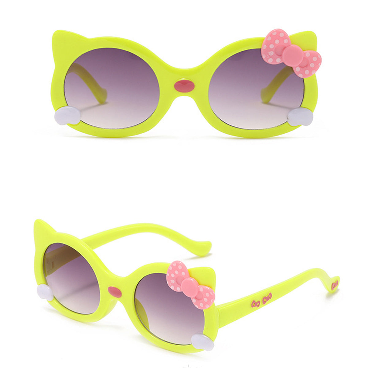 Kids Kitten Fashion Sunglasses