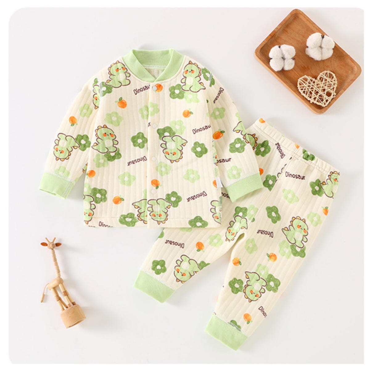 Baby Autumn and Winter Split Cotton Sandwich Set