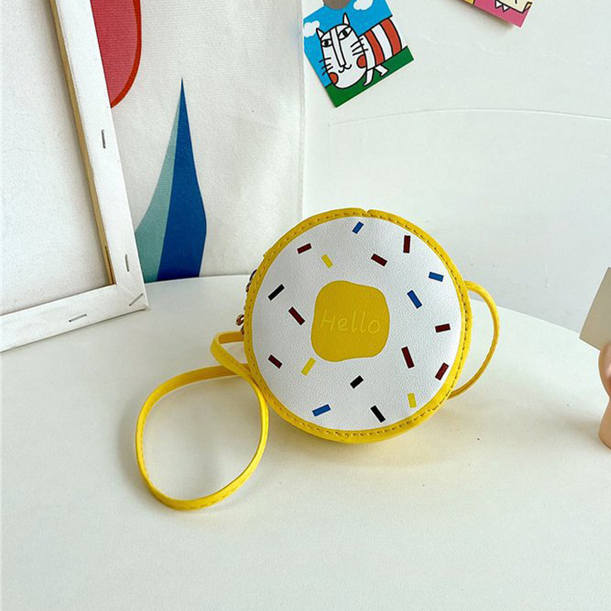 Children's Donut Shoulder Crossbody Bag