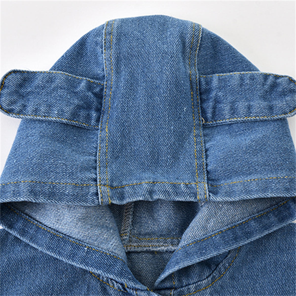 Baby Autumn Denim Overalls + T-shirt Set