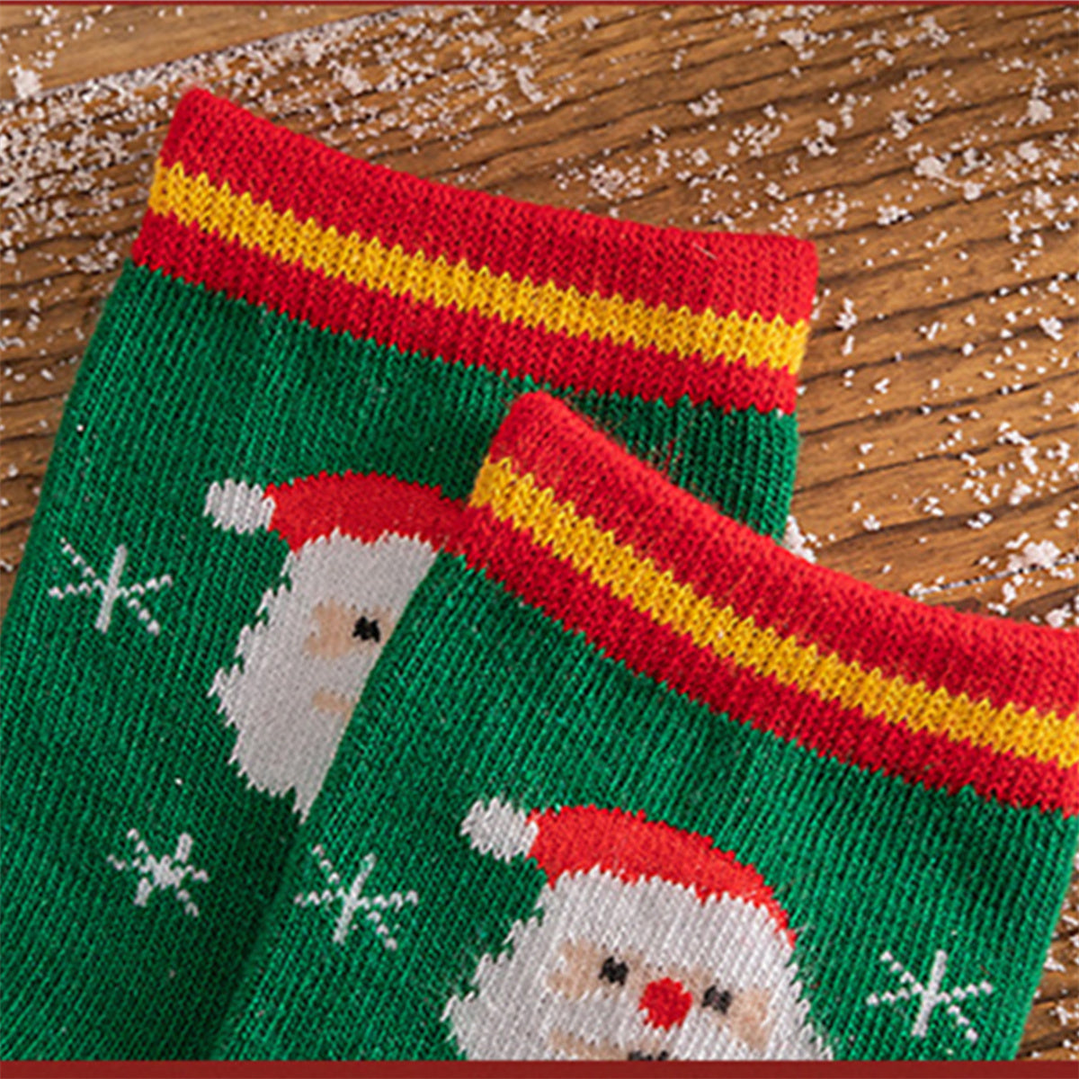 Children's boys and girls Christmas cute funny cotton breathable socks set