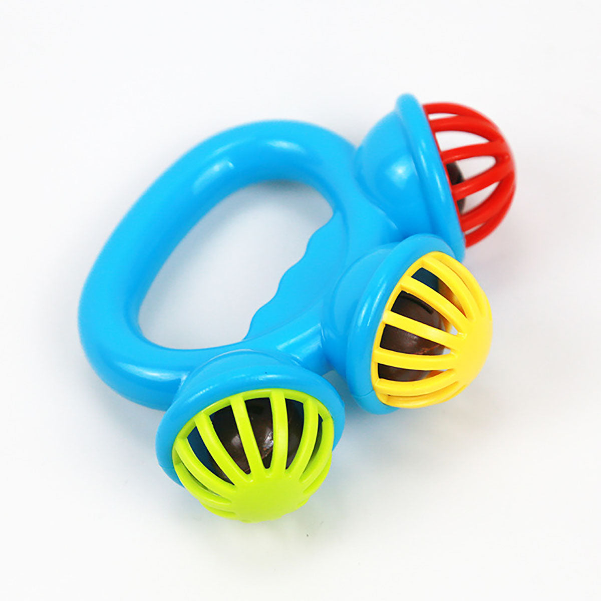 Baby soothing rattle hand bell