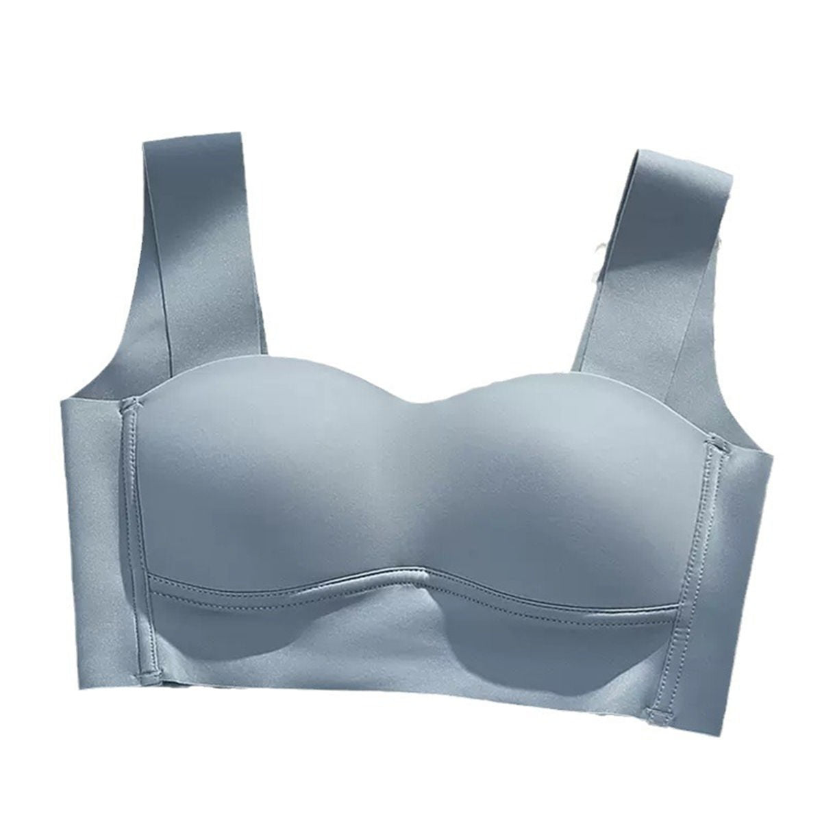 Underwear female undershirt type thin section without steel ring anti-sagging bra