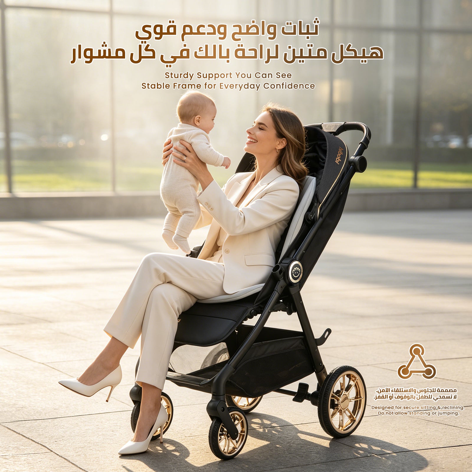 Hibobi Strato™ Large-Space Landscape Stroller