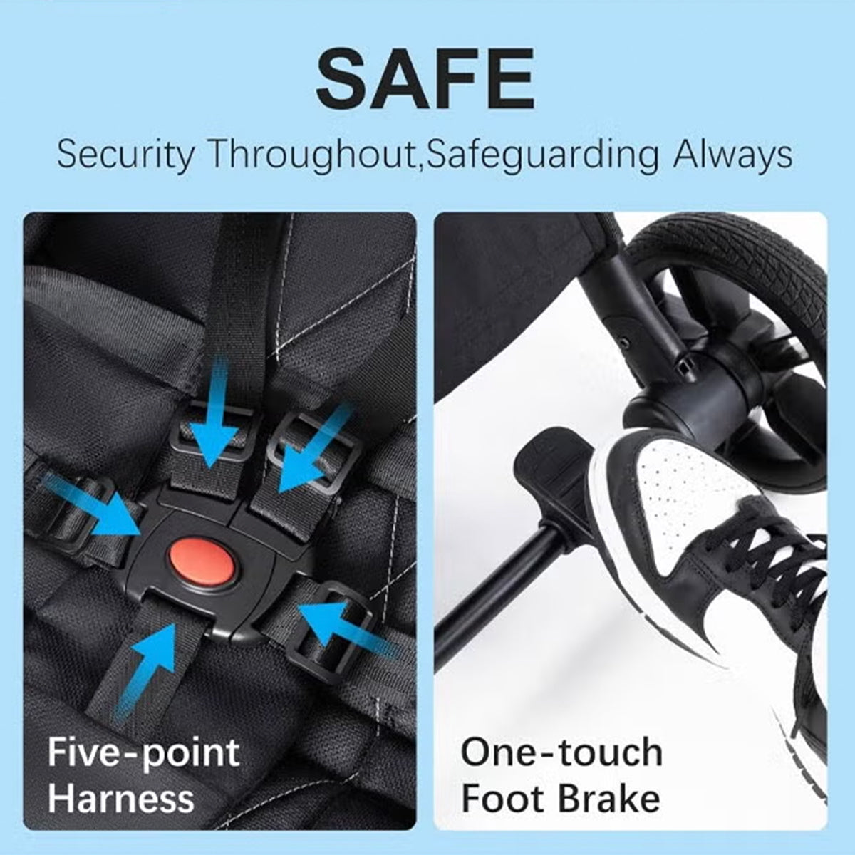 Advanced Automatic Folding Stroller