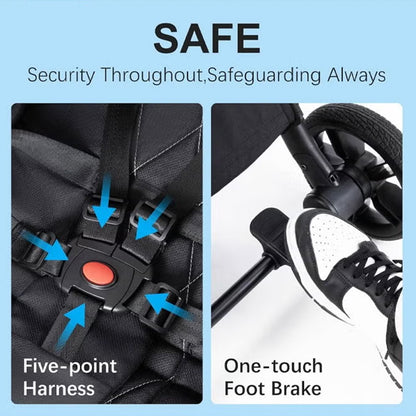 Advanced Automatic Folding Stroller