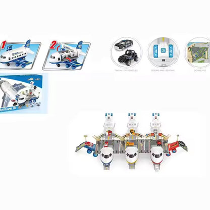 Police Aircraft Mobile Headquarters Toy