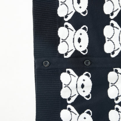2–7 Years All-Over Print Knit Cardigan