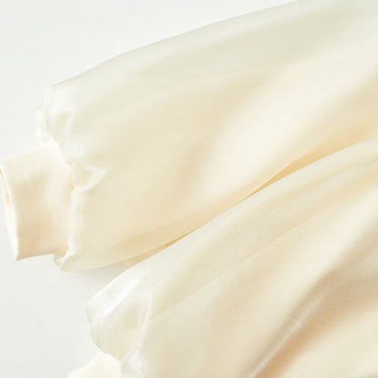 12M–4Y Loose-Sleeve Embroidered Top