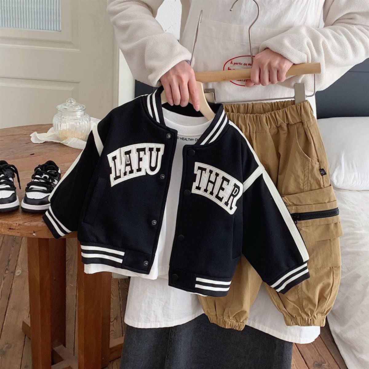 Children's coat autumn new style children's clothing boys handsome baseball jacket baby all-match tops