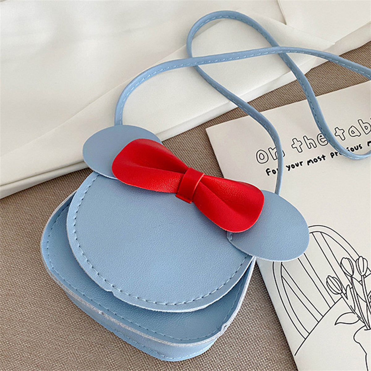 Children's Mickey Bow Crossbody Bag