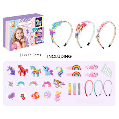 DIY Hair Accessory Unicorn