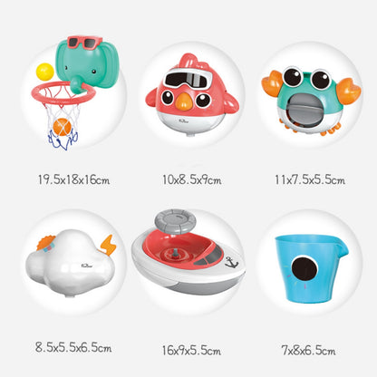 Elephant Basketball Baby Bath Toy