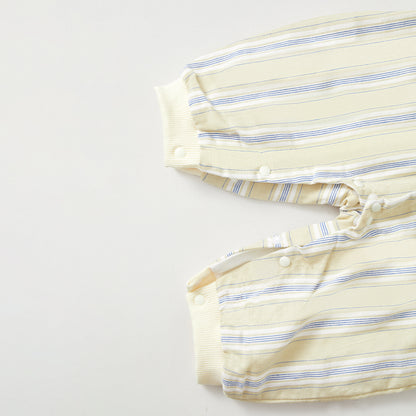 0-12 Months Cotton Suspender Romper