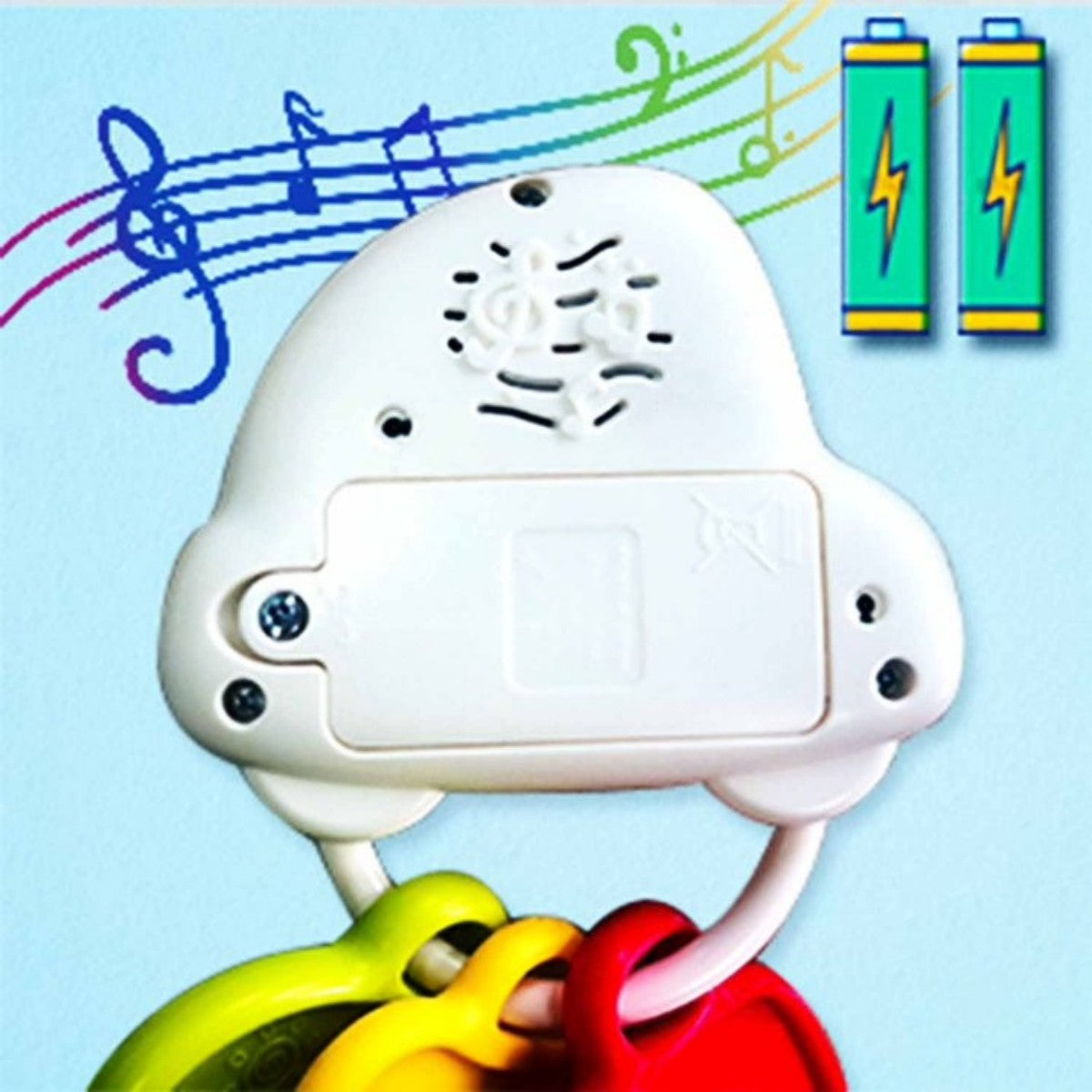 Musical Car Keychain Toy