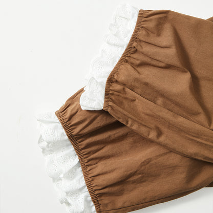 1–7 Years Embroidered Collared Shirt Set