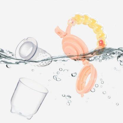 Bell Bite Bag Multi-Color Fruit Music Pacifier