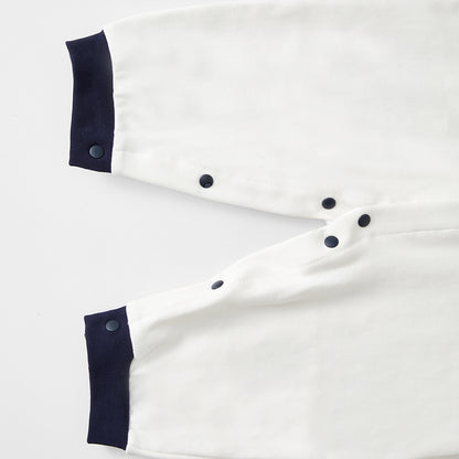 0-12 Months Preppy Style Romper