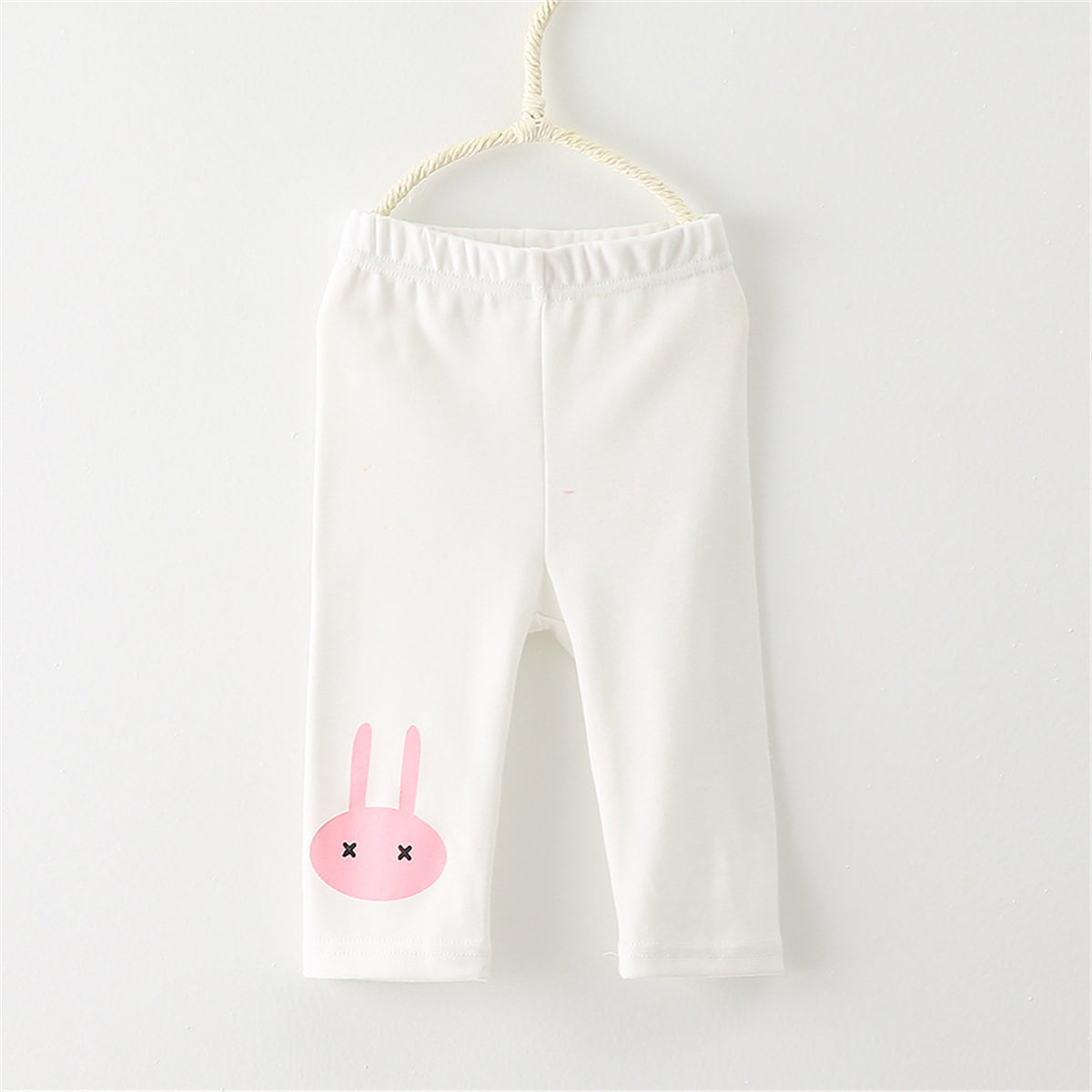 Summer all-match cartoon rabbit five-point girls leggings cotton pants children's shorts