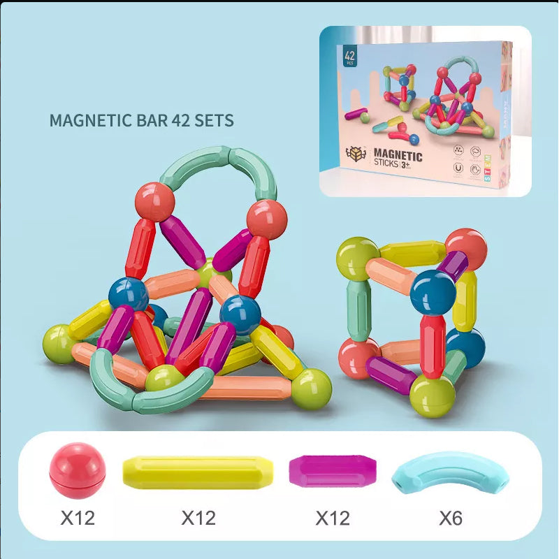 Children's Magnetic Building Blocks