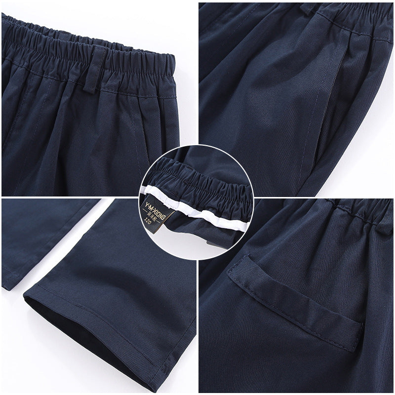 Middle and large children's suit pants casual students' daily versatile trousers