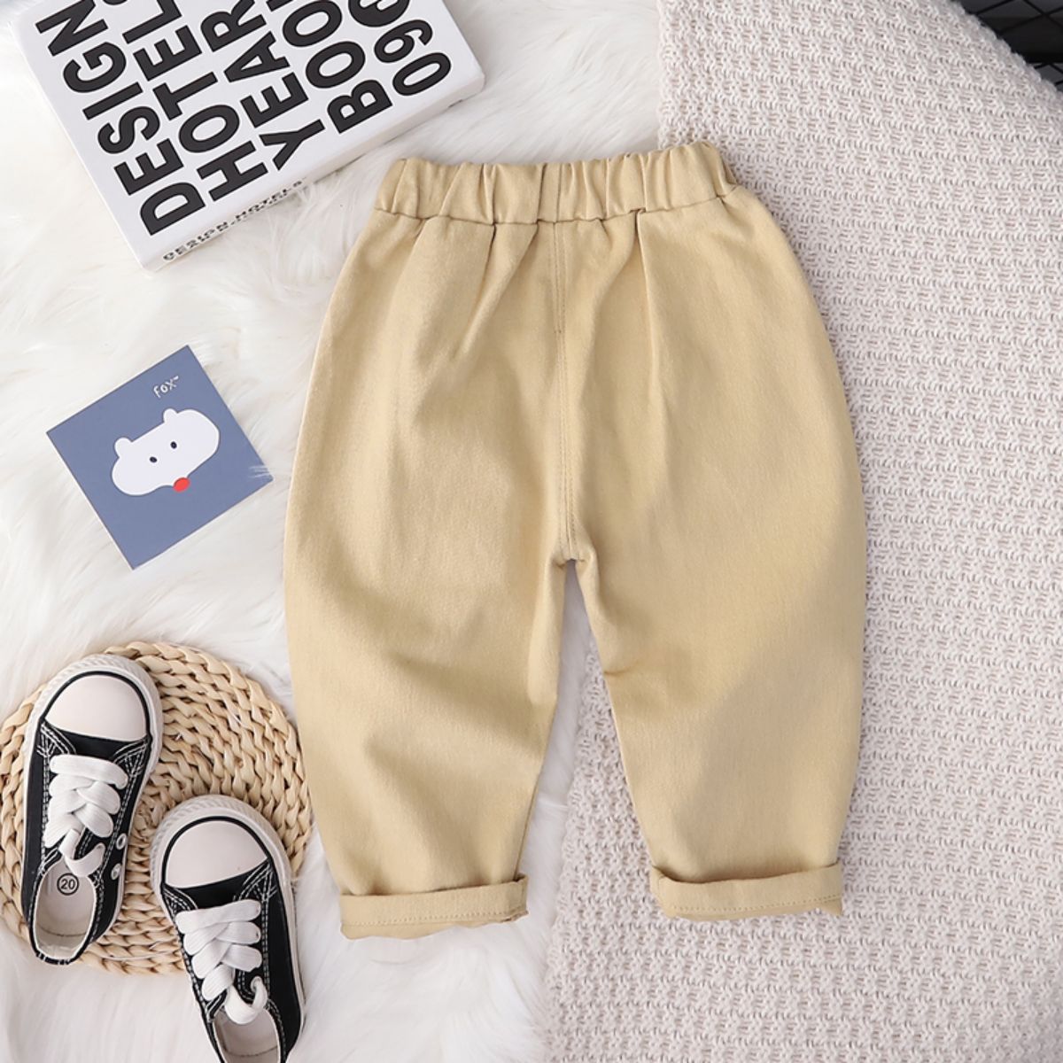 Toddler Boy Solid Color Pants